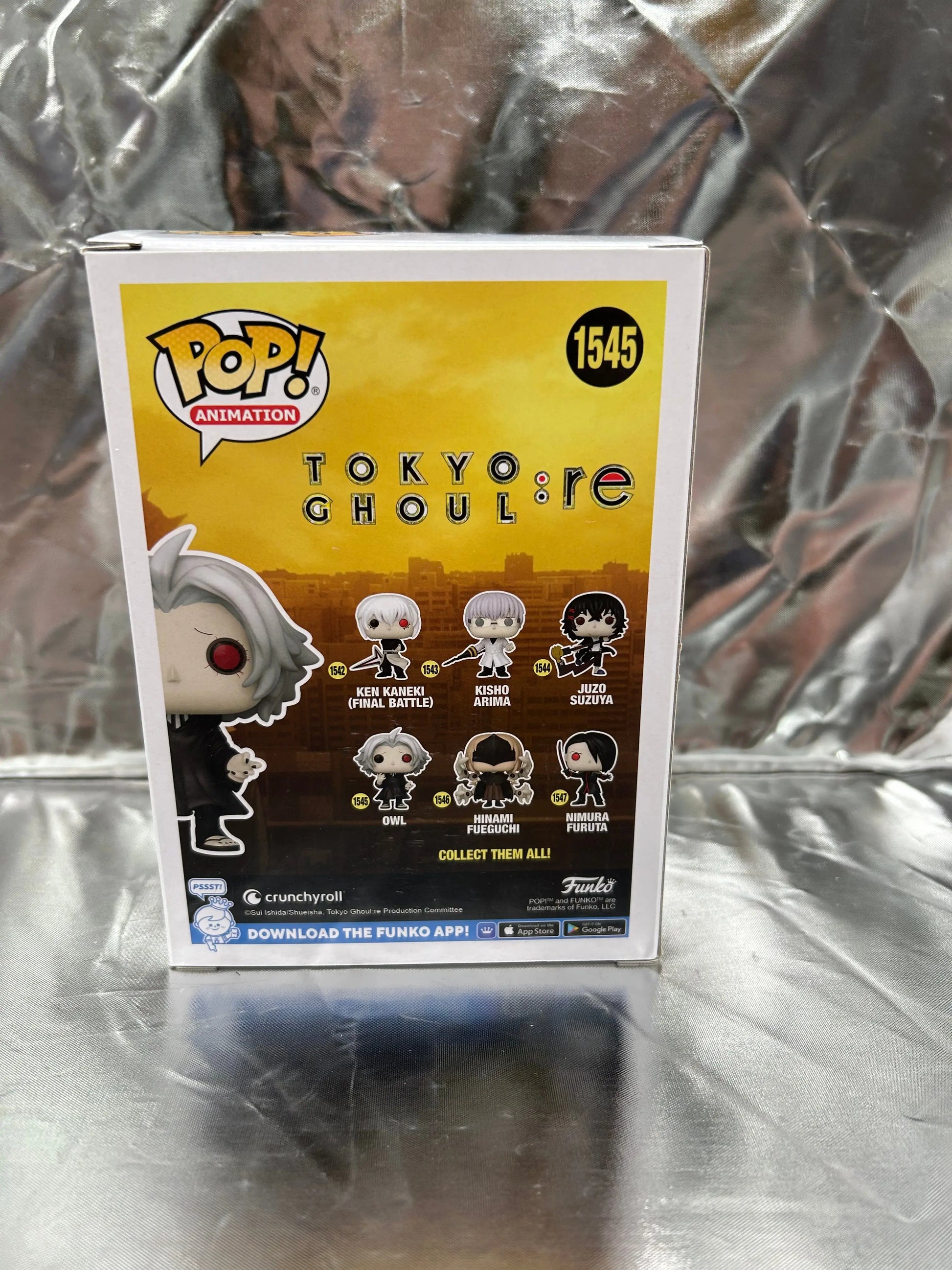 Funko POP Animation - Tokyo Ghoul - Owl #1545 FRENLY BRICKS - Open 7 Days