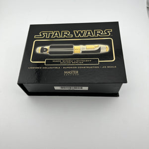 Master Replicas Star Wars Mace Windu Lightsaber Scaled Replica .45 Scale FRENLY BRICKS - Open 7 Days
