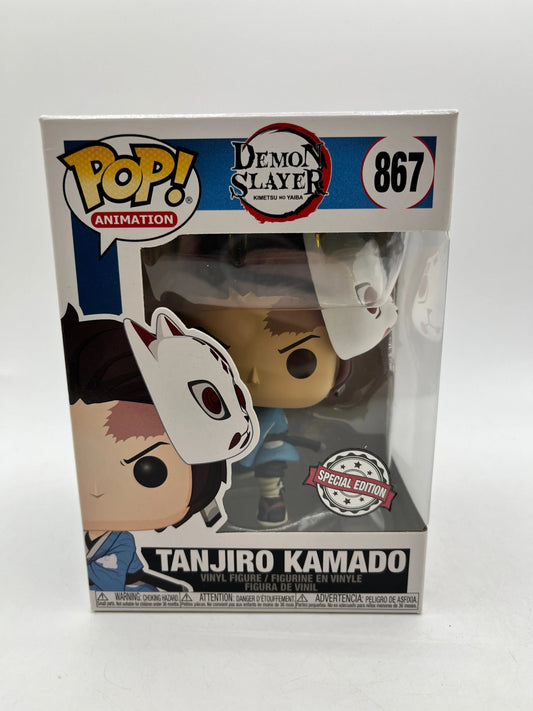 Funko POP! Animation Demon Slayer Tanjiro Kamado #867 Special Edition - Vinyl Collectable FRENLY BRICKS - Open 7 Days