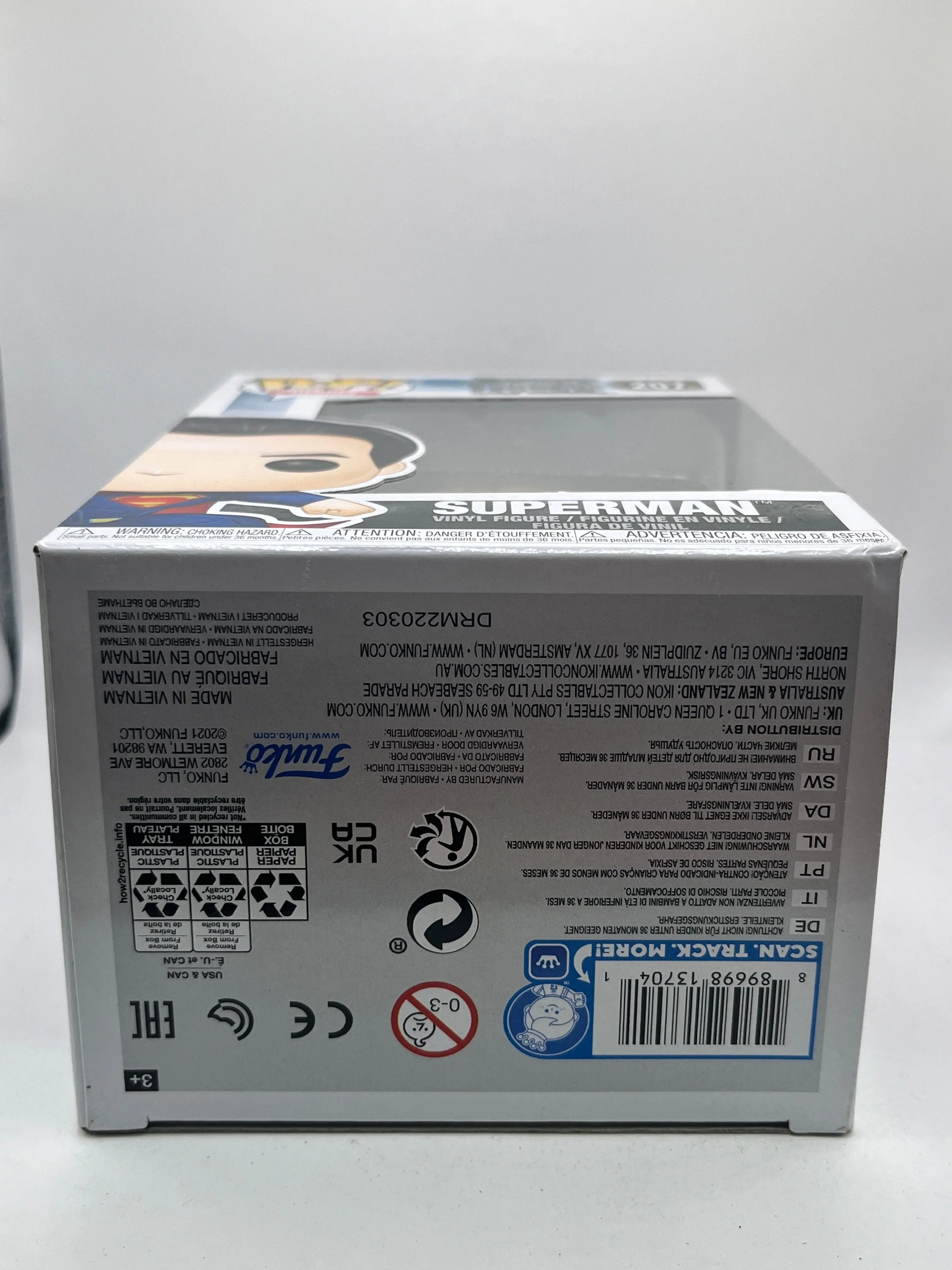 Funko POP! Heroes DC Justice League - Superman #207 - Vinyl Collectable FRENLY BRICKS - Open 7 Days