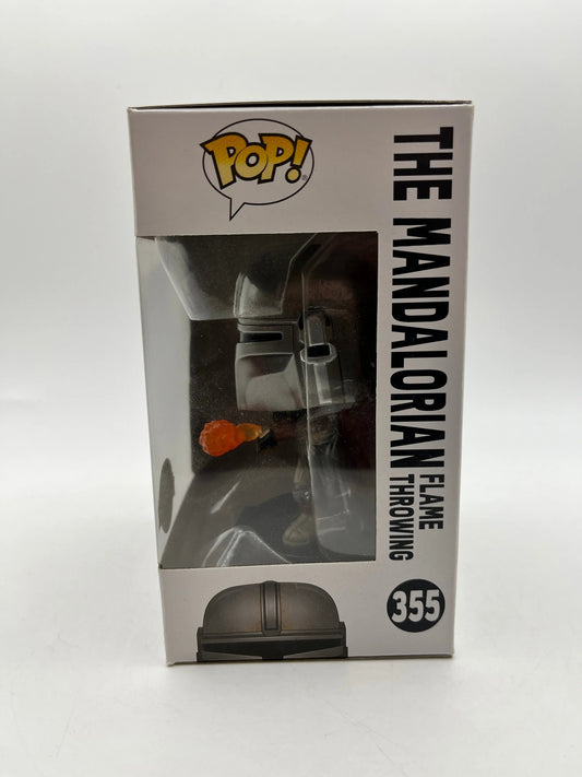 Funko POP! Star Wars The Mandalorian Flame Throwing #355 - Vinyl Collectable FRENLY BRICKS - Open 7 Days