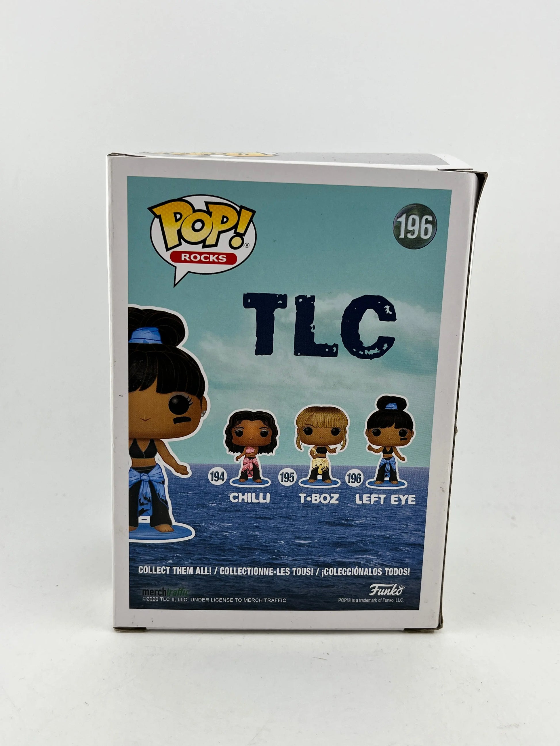 Funko POP! Rocks TLC - Left Eye #196 - Chase Limited Edition FRENLY BRICKS - Open 7 Days