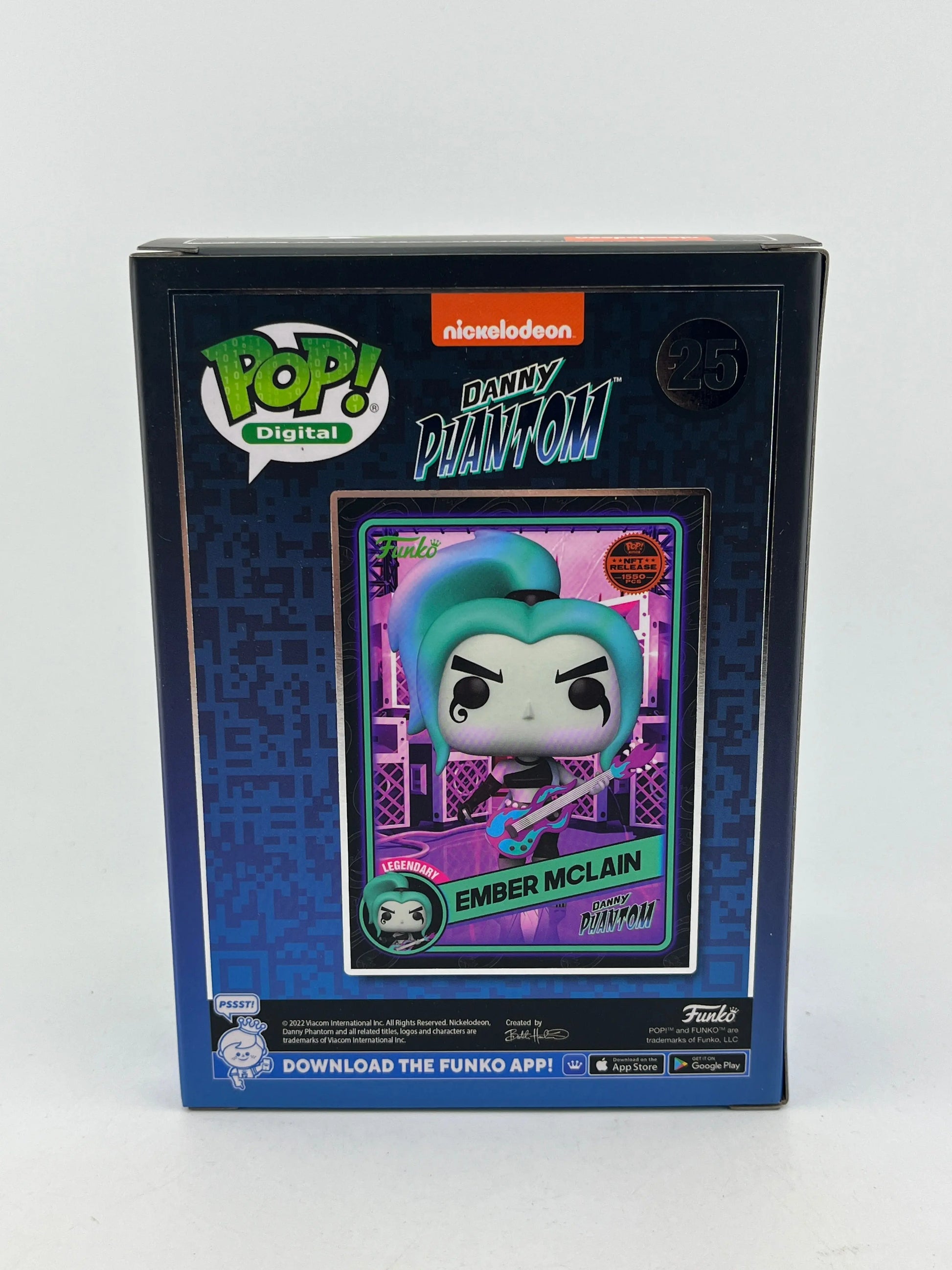 Funko POP! Digital Danny Phantom - Ember McLain #25 - NFT Release 1550 Pcs FRENLY BRICKS - Open 7 Days