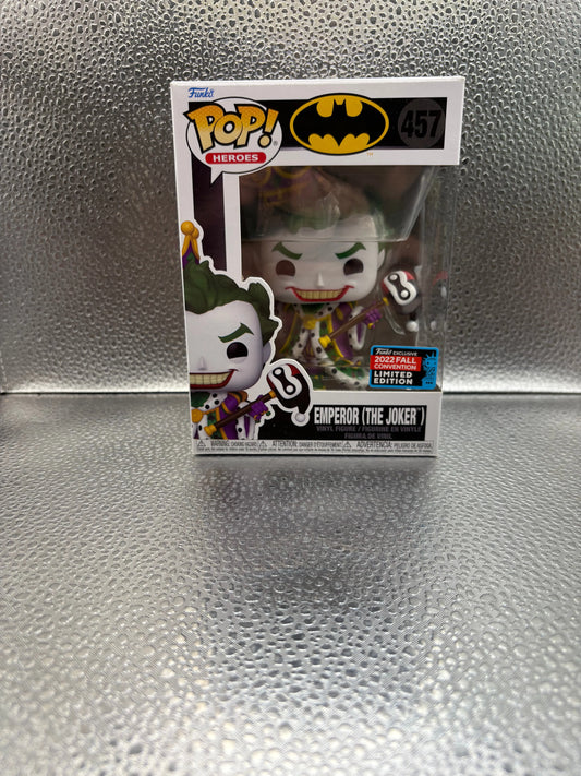 Funko Pop Vinyl #457 heroes Emperor The Joker FRENLY BRICKS - Open 7 Days