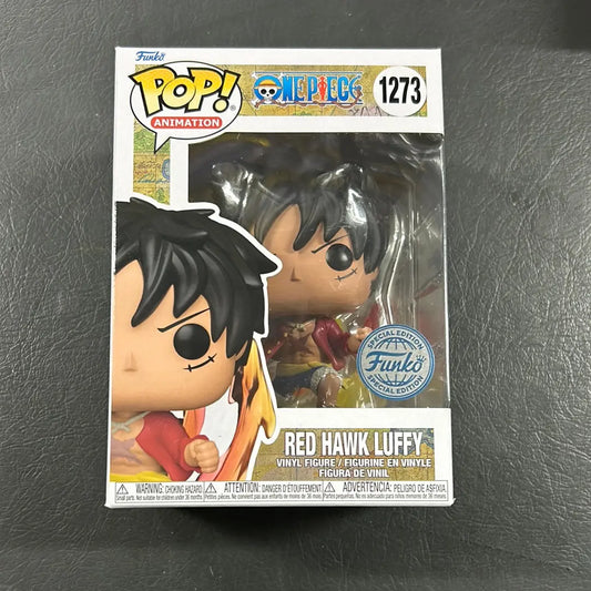 Pop Vinyl One Piece #1273 Red Hawk Luffy FRENLY BRICKS - Open 7 Days