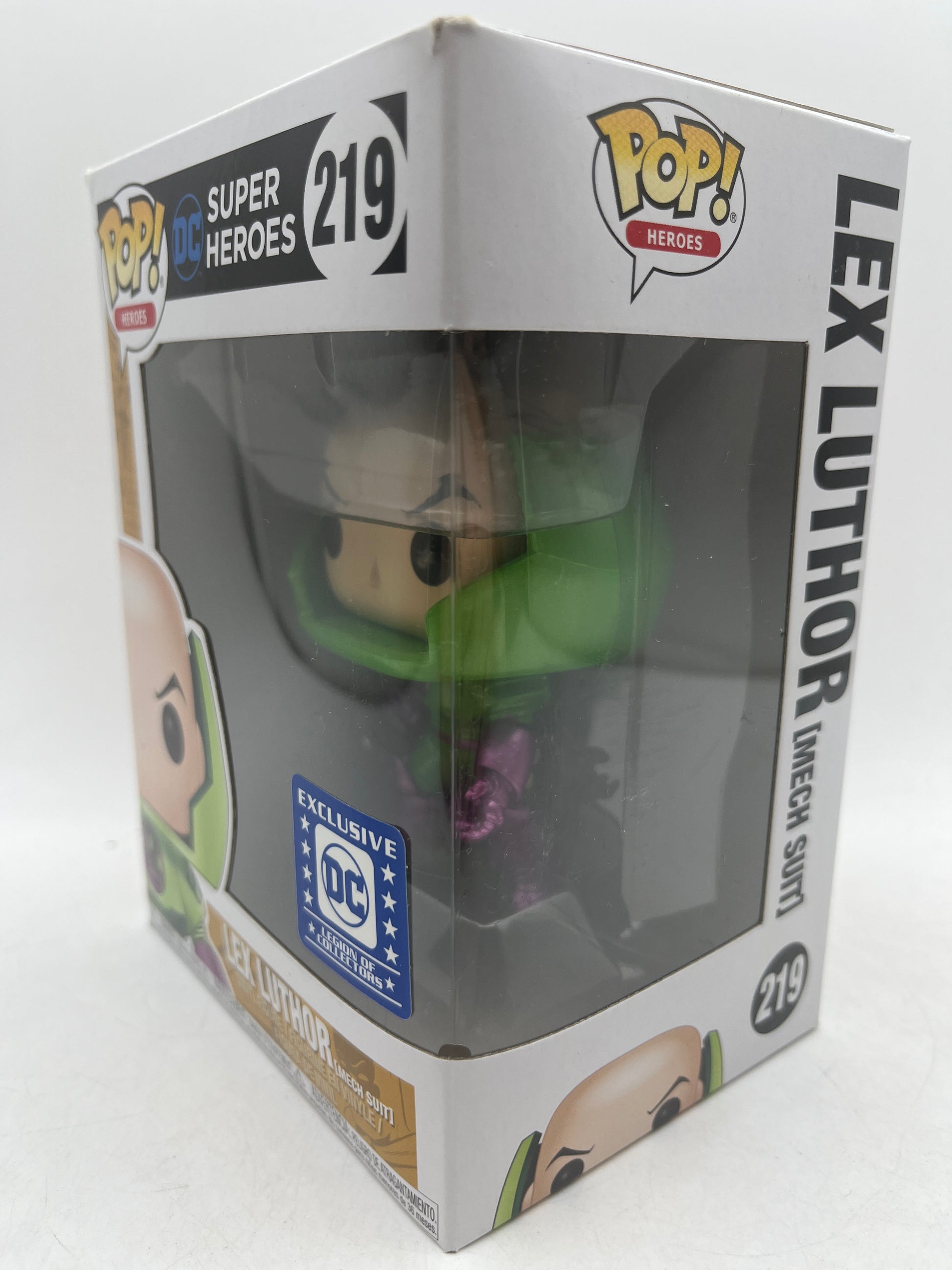 Funko Pop! DC Heroes #219 Lex Luthor Mech Suit Legion Of Collectors Exclusive image 2