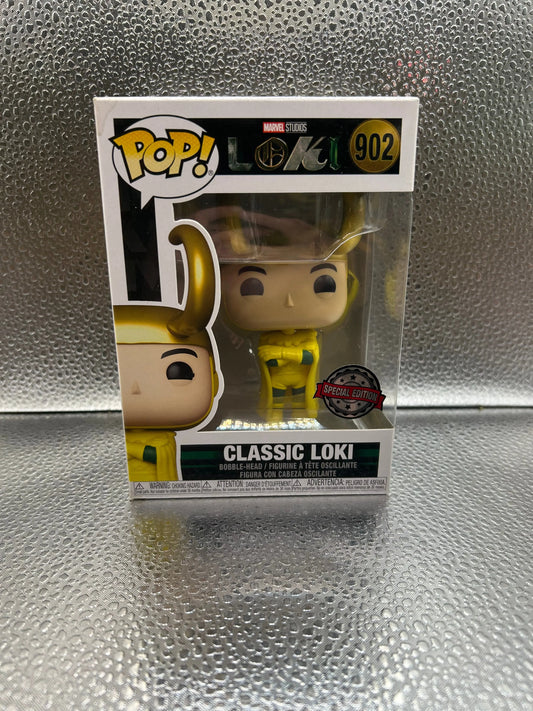 Funko Pop #902 Marvel Loki Classic Loki FRENLY BRICKS - Open 7 Days