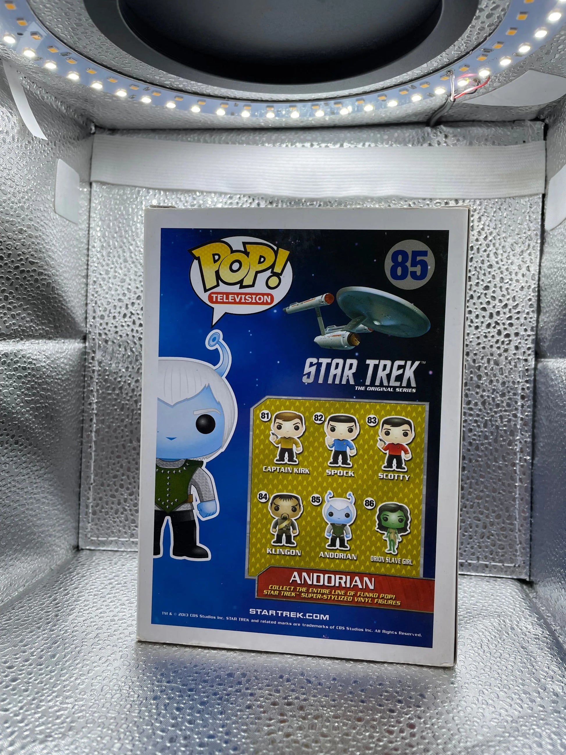 Funko Pop! Television: The Original Series STAR TREK ☆Andorian Alien☆ #85 TOS FRENLY BRICKS - Open 7 Days