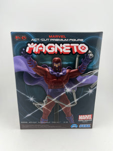 MARVEL COMICS ACT/CUT Premium Figure Magneto SEGA
