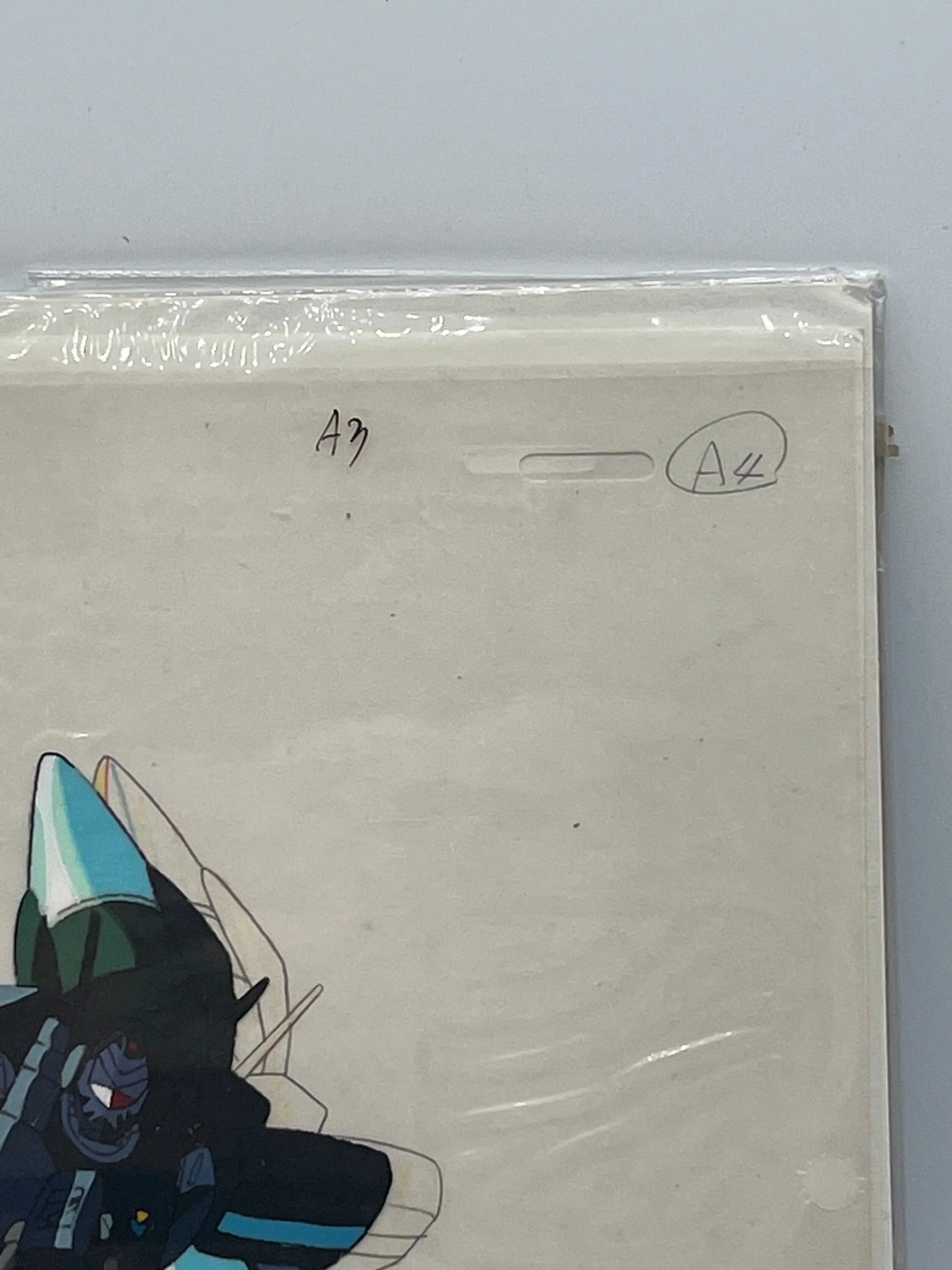 1994 Animation’s Production Cel - Macross 7 - “VF-17 Nightmare” - Hand Painted FRENLY BRICKS - Open 7 Days