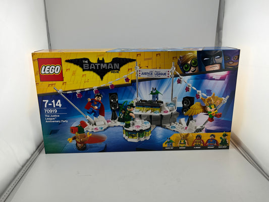 Lego The Batman Movie - The Jutsice League Anniversary Party 70919 - Sealed FRENLY BRICKS - Open 7 Days