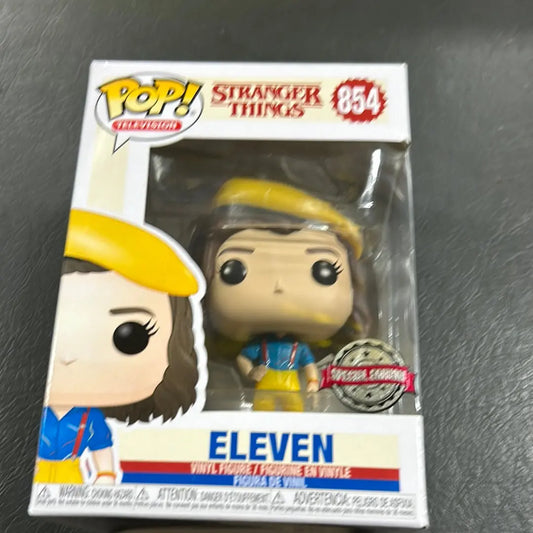 Funko Pop! - 854 Stanger Things Eleven FRENLY BRICKS - Open 7 Days