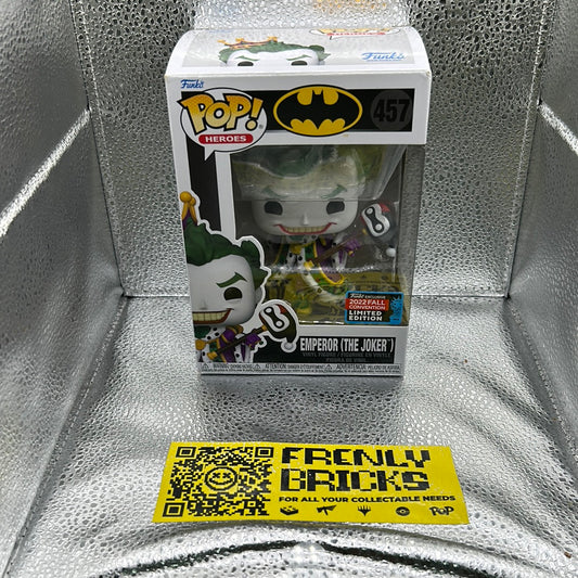 POP Vinyl 457 Emperor (The Joker) FRENLY BRICKS - Open 7 Days