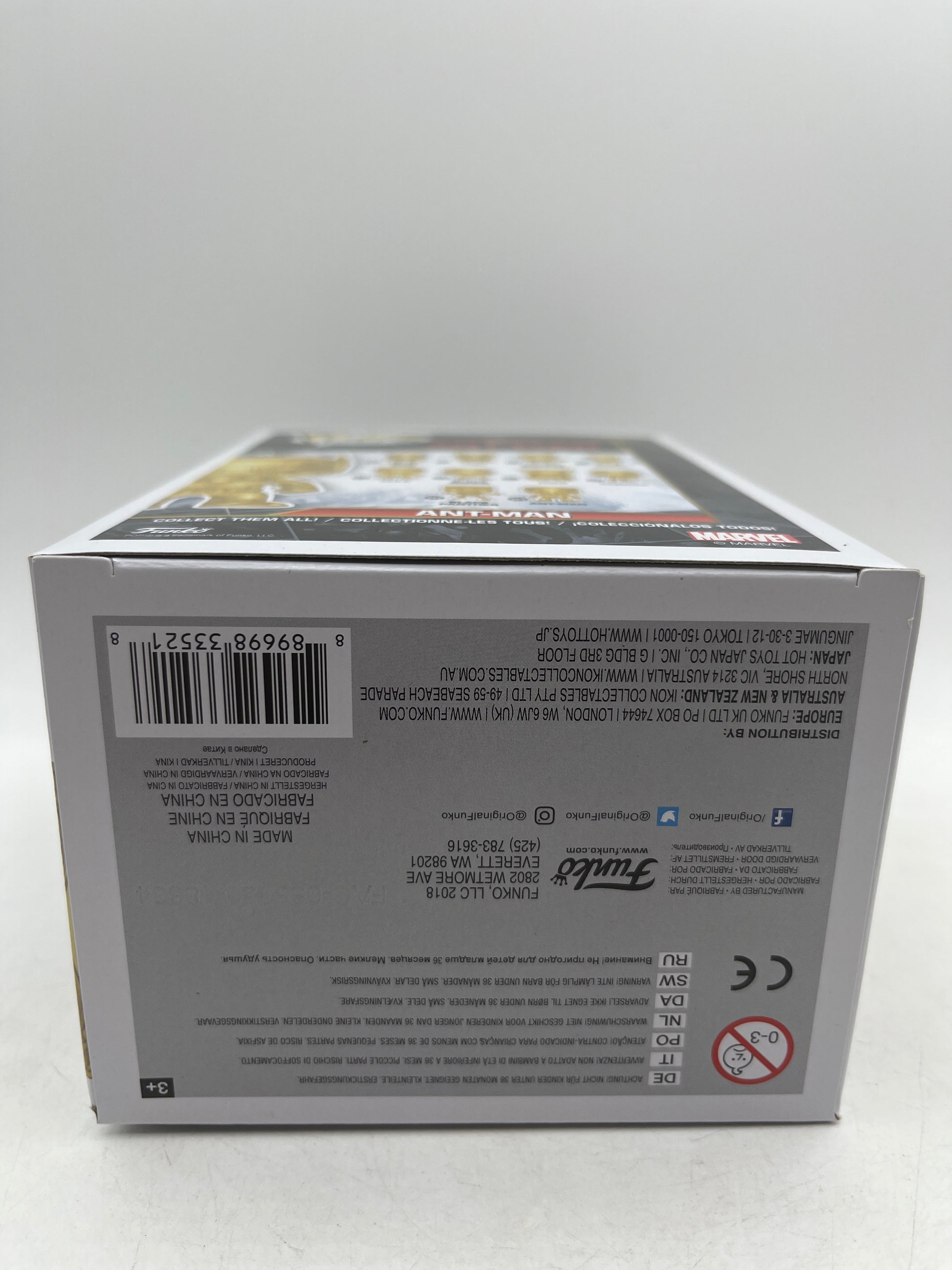 Funko Pop Marvel Studios The First 10 Years 384 Gold Ant-Man Vinyl Figure image 10