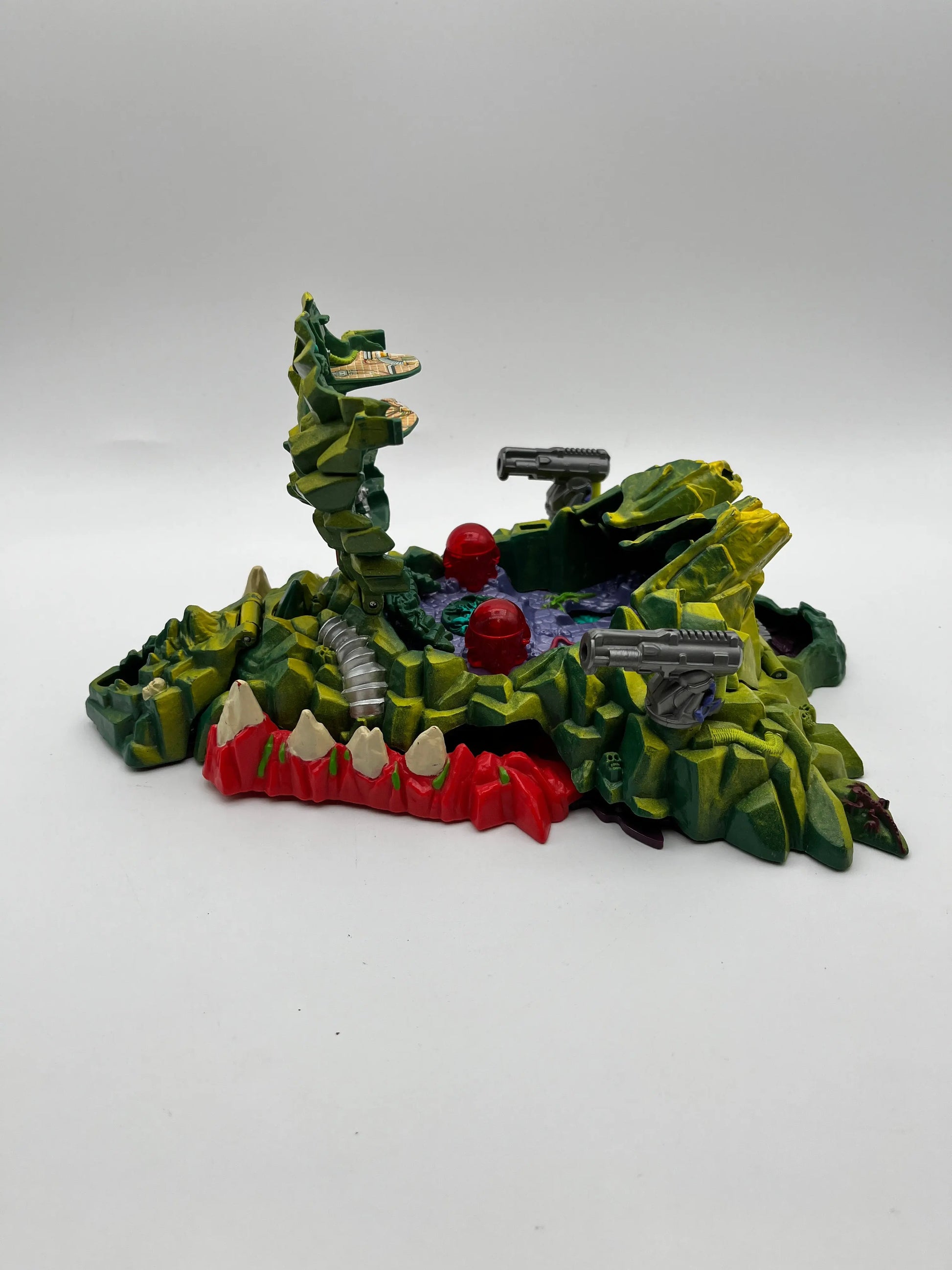 Mighty Max Dragon Island playset Bluebird 1993 - Loose FRENLY BRICKS - Open 7 Days