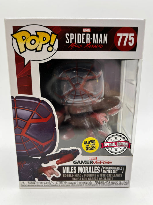 Funko POP! Marvel Spider-Man Miles Morales Programmable Matter Suit #775 SE FRENLY BRICKS - Open 7 Days