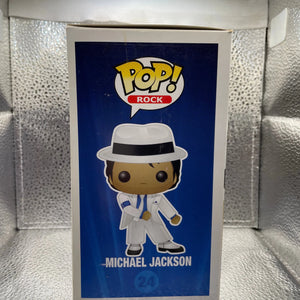 Michael Jackson Smooth Criminal Funko Pop Figure 24 Good Condition + Free Protector FRENLY BRICKS - Open 7 Days