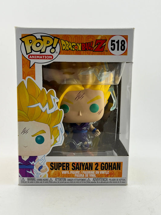 Funko POP! Animation DragonBall Z - Super Saiyan 2 Gohan #518 - Vinyl Collectable FRENLY BRICKS - Open 7 Days