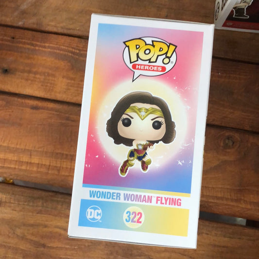 Funko Pop 322 Wonder Woman Flying (WW84) FRENLY BRICKS - Open 7 Days