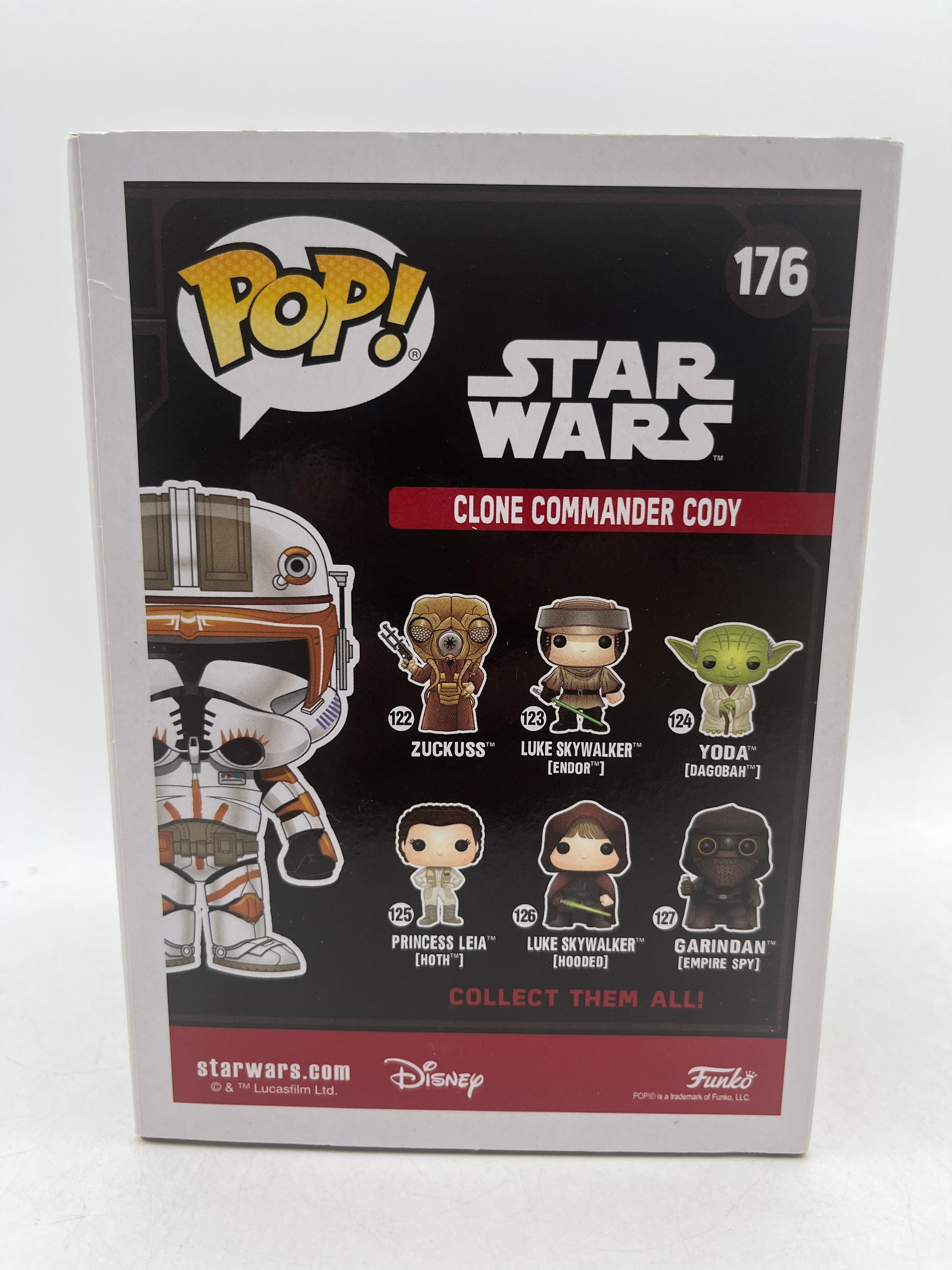 Funko Pop! Vinyl: Star Wars - Clone Commander Cody (Exclusive) #176 image 5