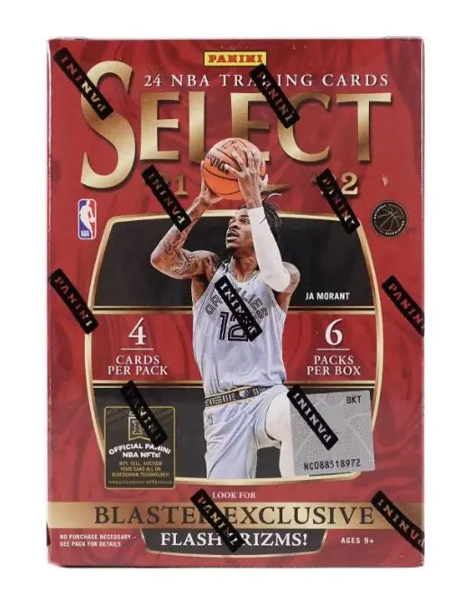 2021/22 Panini Select Basketball 6-Pack Blaster Box FRENLY BRICKS - Open 7 Days