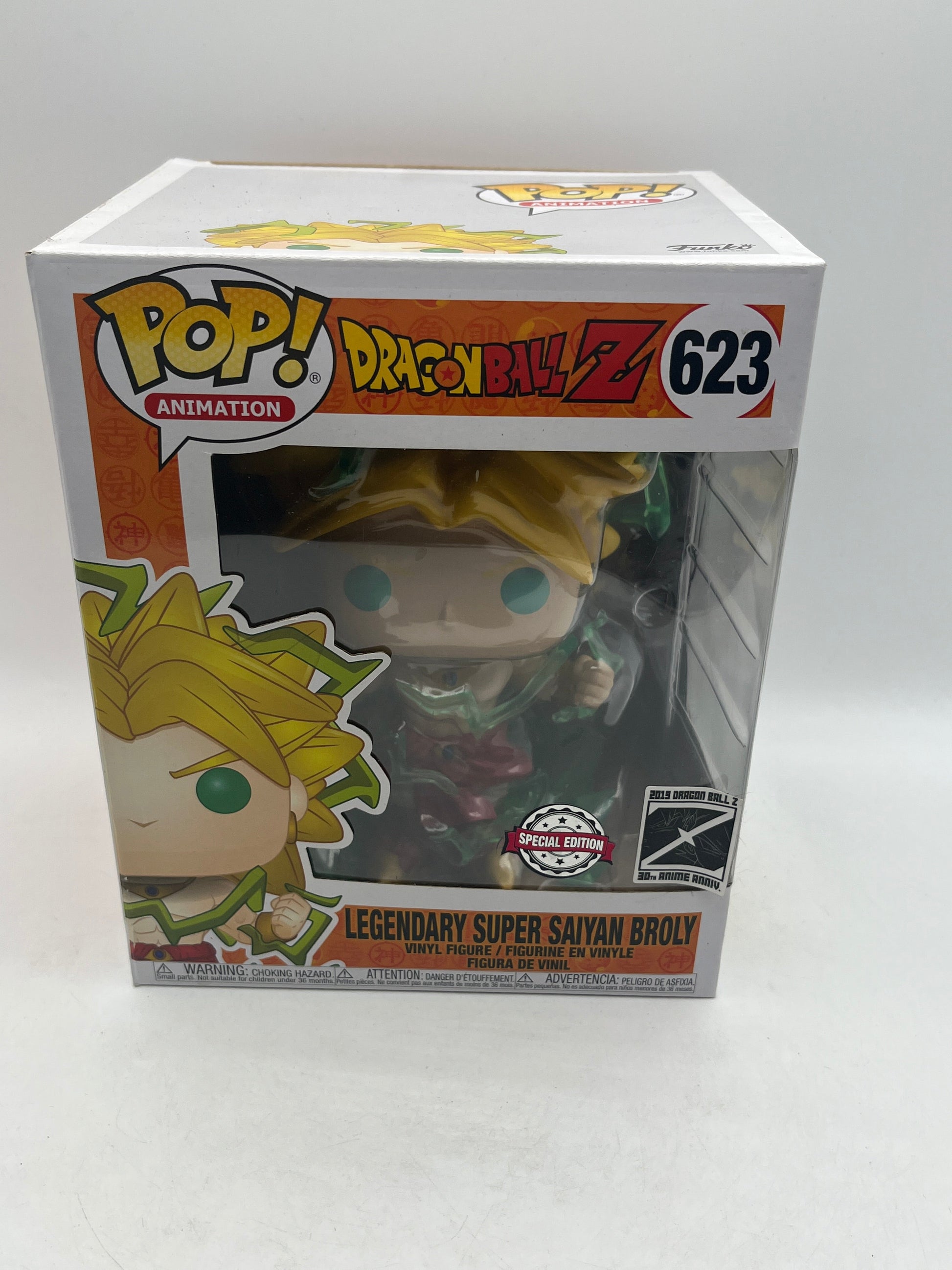 Funko Pop! Dragon Ball Z Legendary Super Saiyan Broly Exclusive Action Figure FRENLY BRICKS - Open 7 Days