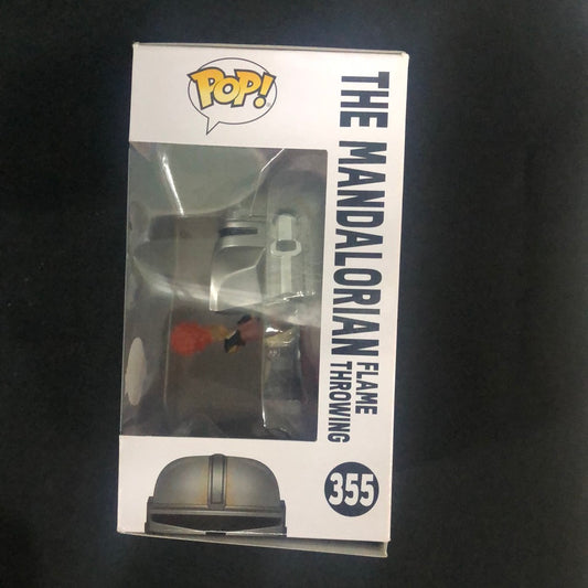 Funko Pop #355 Star Wars The Mandalorian (flame throwing) FRENLY BRICKS - Open 7 Days