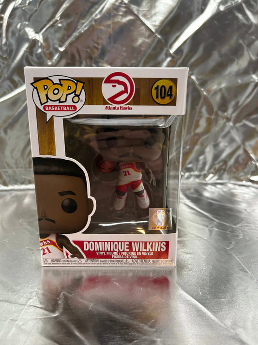 Funko Pop Vinyl #104 Dominique Wilkins FRENLY BRICKS - Open 7 Days