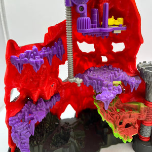 Vintage 1992 Bluebird Mighty Max Skull Mountain Volcano Playset + Accessories FRENLY BRICKS - Open 7 Days