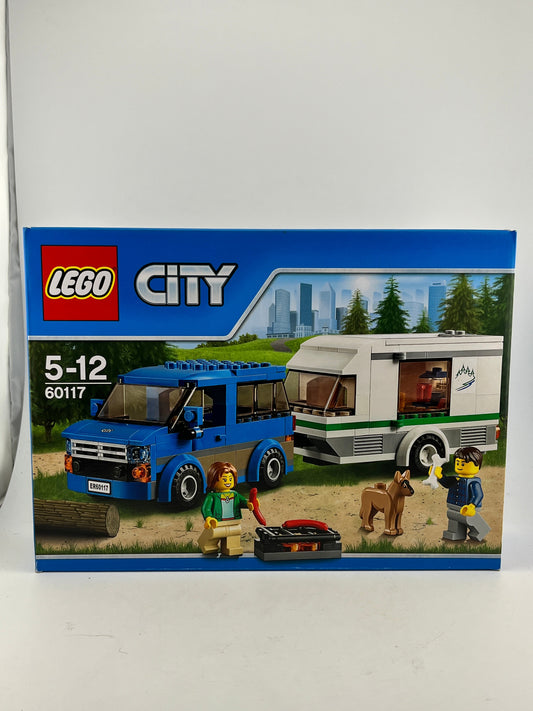 Lego City - Van & Caravan 60117 - Sealed FRENLY BRICKS - Open 7 Days