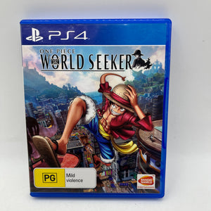 PS4 Sony - One Piece World Seeker -  Complete - Untested FRENLY BRICKS - Open 7 Days