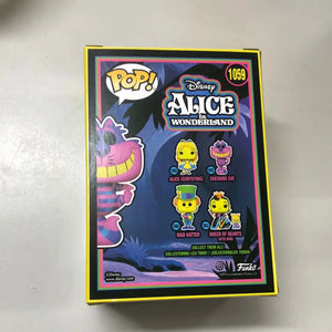 Disney CHESHIRE CAT * BLACKLIGHT * Funko Pop Vinyl Alice in Wonderland #1059 FRENLY BRICKS - Open 7 Days