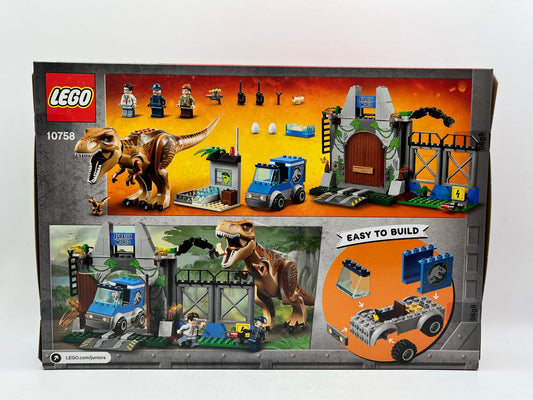 Lego Jurassic World - T-Rex Escape 10758 - Sealed FRENLY BRICKS - Open 7 Days