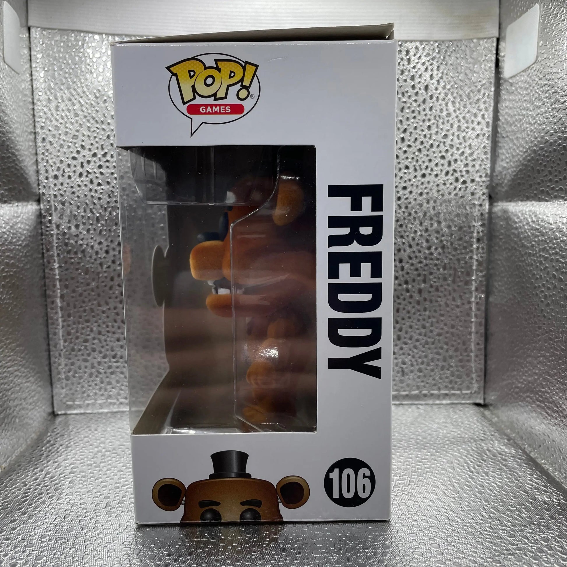 Funko Pop! Five Night’s At Freddy’s: Freddy Fazbear #106 Flocked FRENLY BRICKS - Open 7 Days