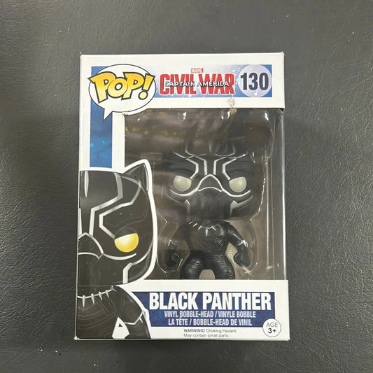 Pop Vinyl Black Panther #130 Marvel FRENLY BRICKS - Open 7 Days