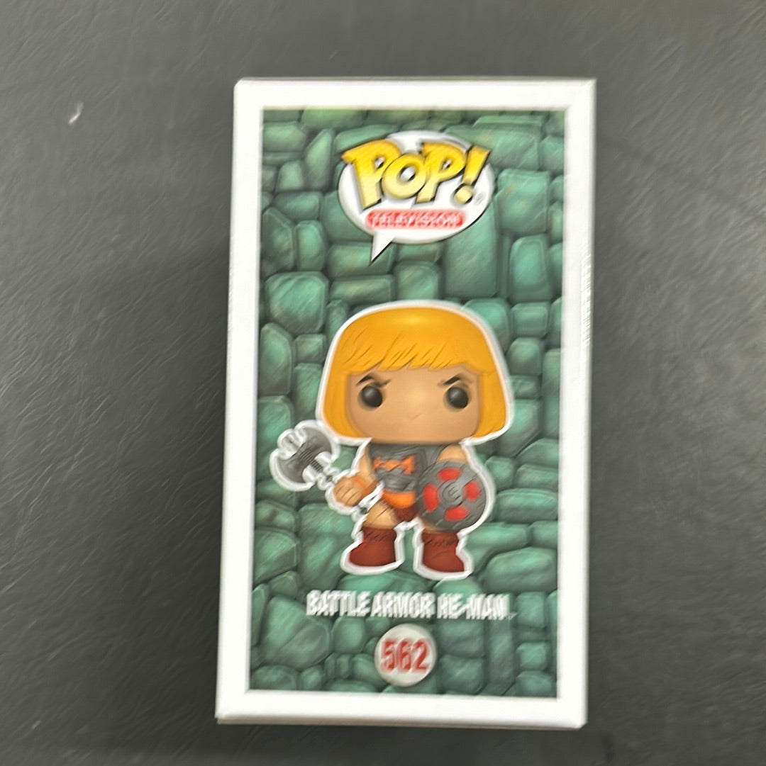 Pop Vinyl 562 Masters of the Universe￼ Battle Armour￼He-Man FRENLY BRICKS - Open 7 Days