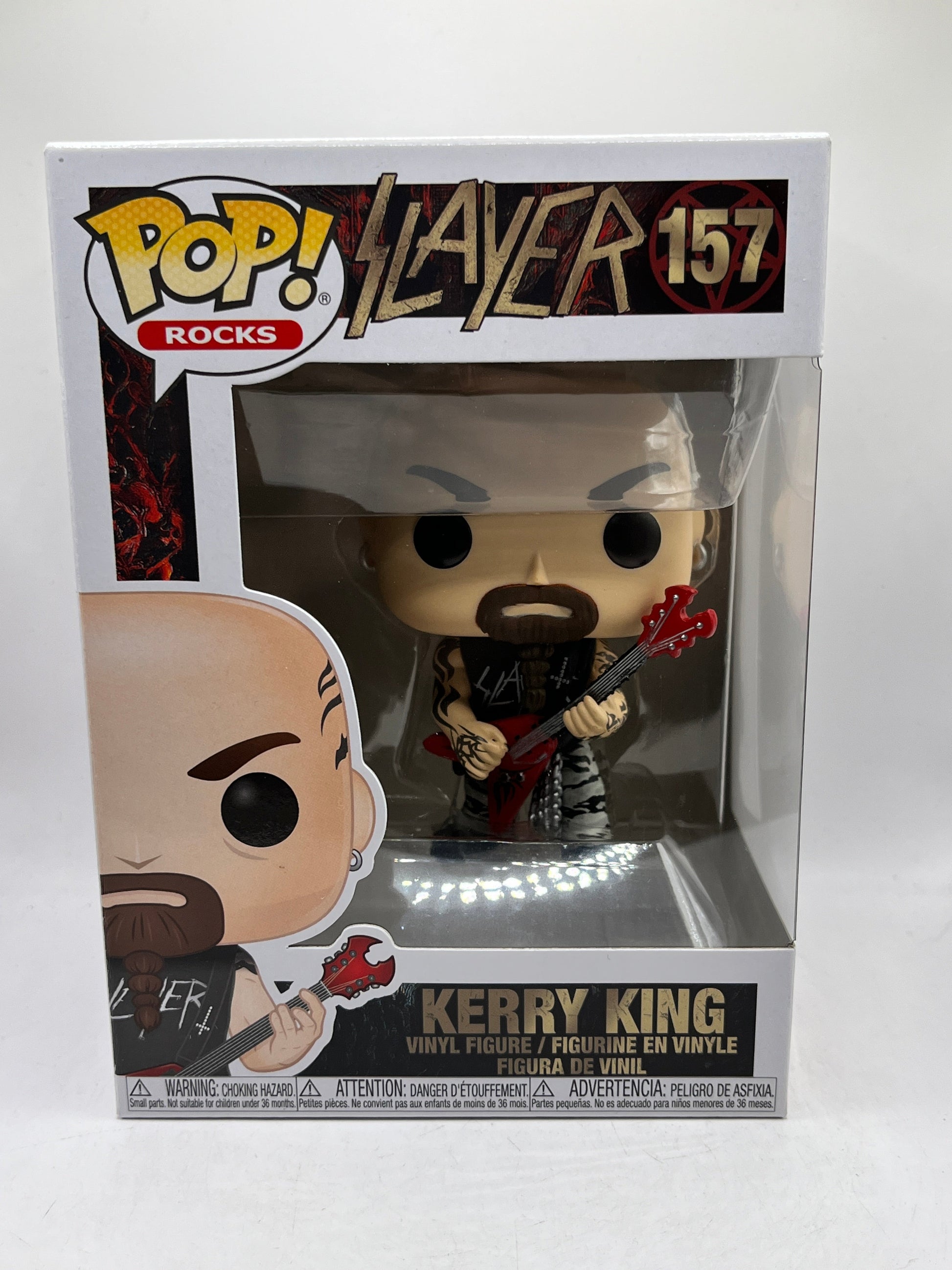 Funko POP! Rocks Slayer - Kerry King #157 - Vinyl Collectable FRENLY BRICKS - Open 7 Days