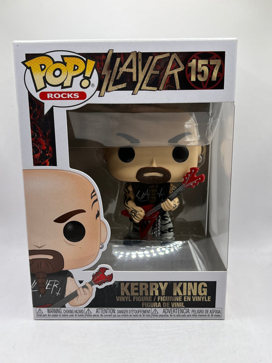 Funko POP! Rocks Slayer - Kerry King #157 - Vinyl Collectable FRENLY BRICKS - Open 7 Days