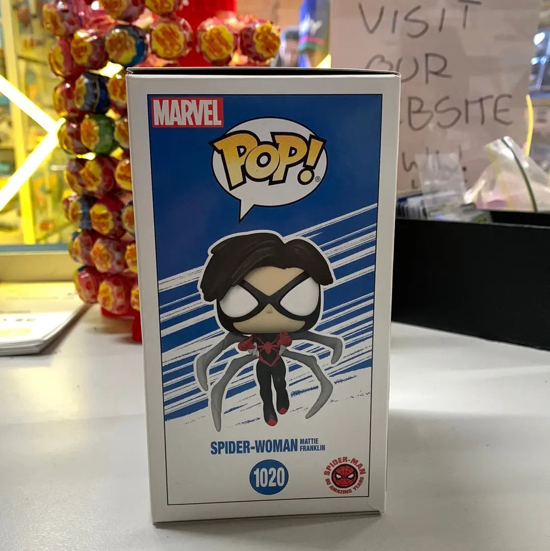 Marvel Comics Spider-Woman Mattie Franklin Year of the Spider Pop! Vinyl Figure FRENLY BRICKS - Open 7 Days