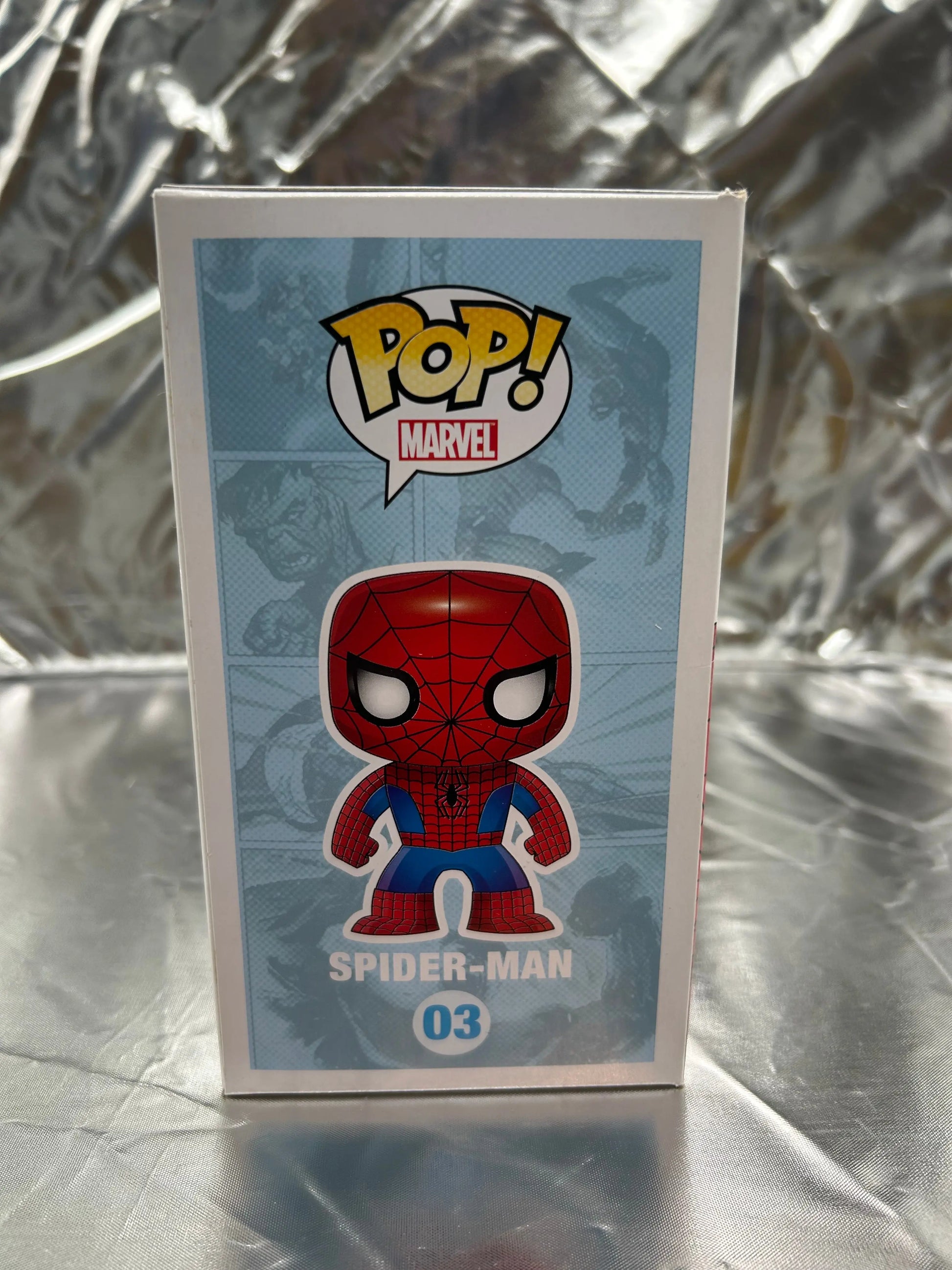 Funko Pop Vinyl #03 Spider-Man FRENLY BRICKS - Open 7 Days