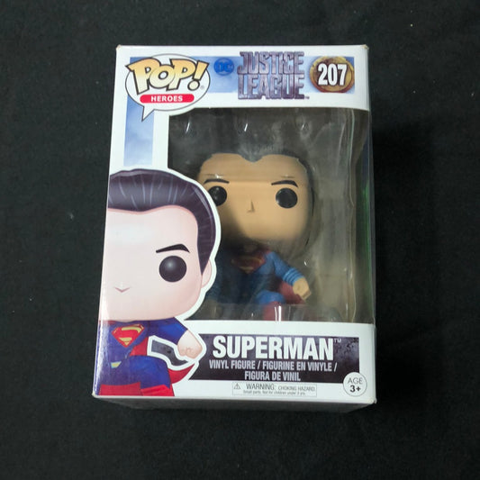 Funko Pop Vinyl #207 Justice League - Superman FRENLY BRICKS - Open 7 Days