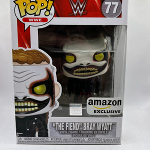 Funko POP! WWE - “The Fiend” Bray Wyatt #77 - Amazon Exclusive FRENLY BRICKS - Open 7 Days