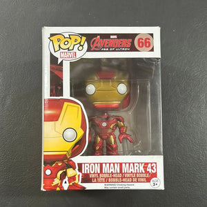 Pop Vinyl Marvel #66 Iron Man Mark 43 FRENLY BRICKS - Open 7 Days