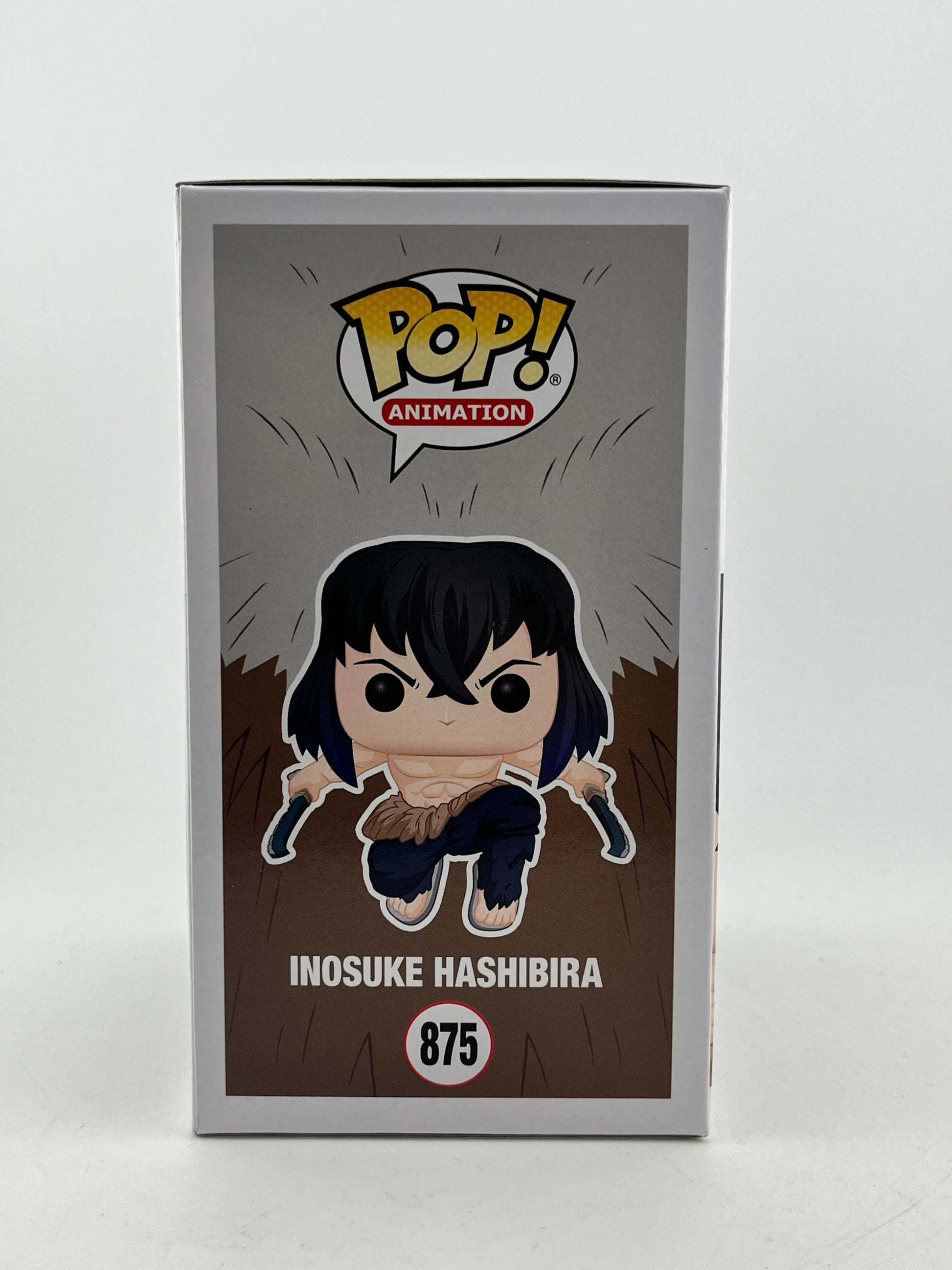 Funko POP! Animation Demon Slayer - Inosuke Hashibira #875 - Flocked Chase Limited Edition FRENLY BRICKS - Open 7 Days