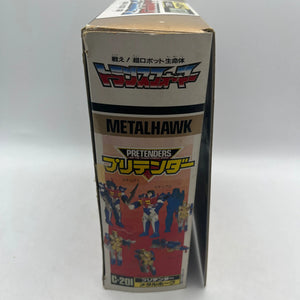 Takara Transformers C-201 Super-God Masterforce  G1 Pretender “Metalhawk” FRENLY BRICKS - Open 7 Days