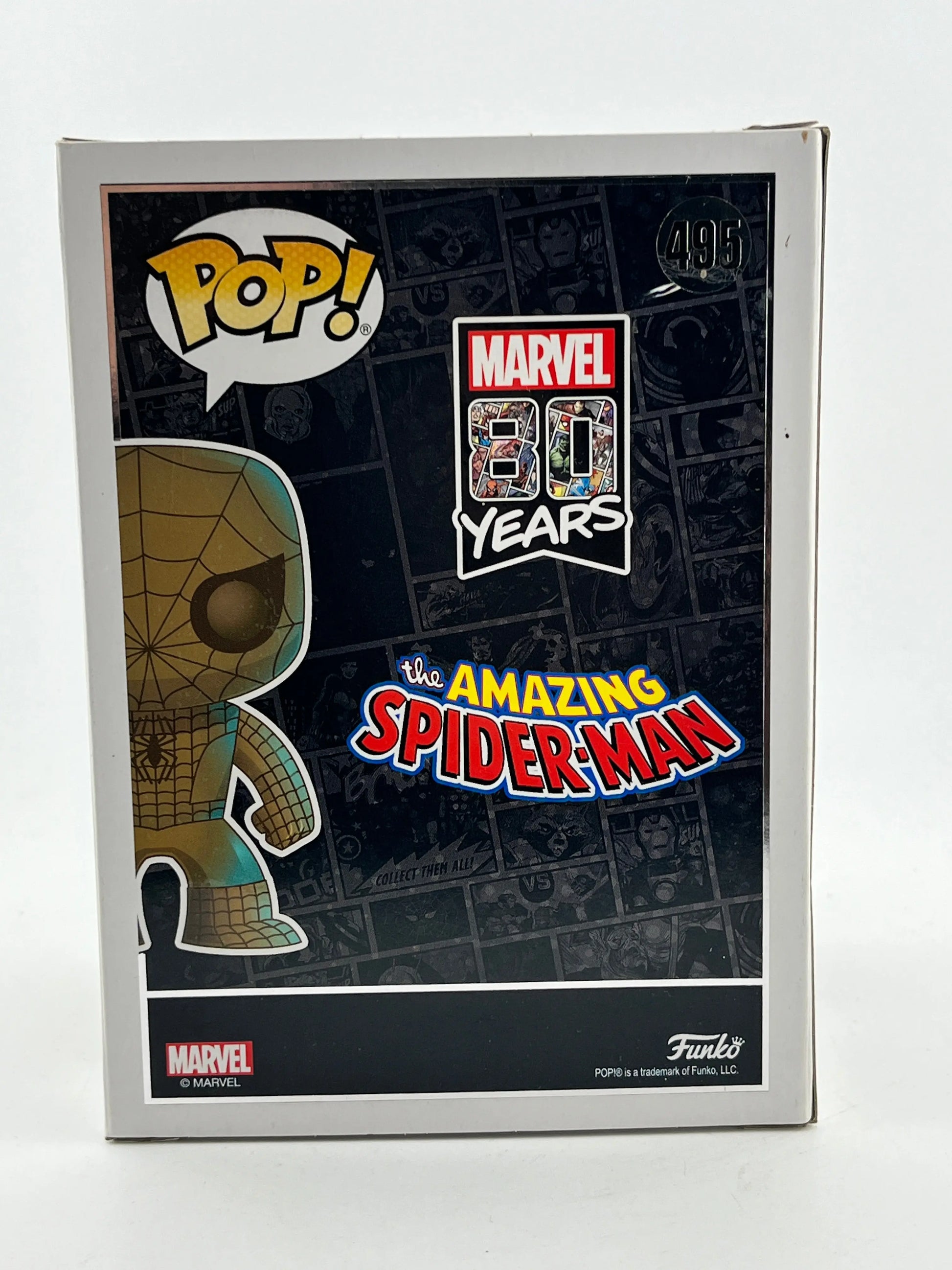 Funko POP! Marvel 80 years - Spider-Man #495 - Special Edition FRENLY BRICKS - Open 7 Days