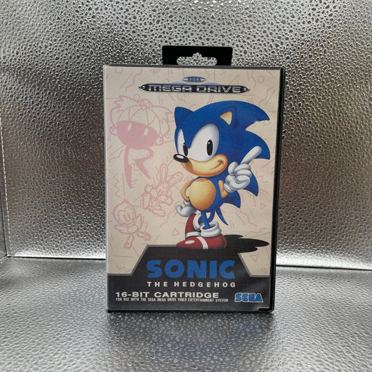 Sonic the Hedgehog 1 Sega Mega Drive Game CIB PAL TESTED FRENLY BRICKS - Open 7 Days