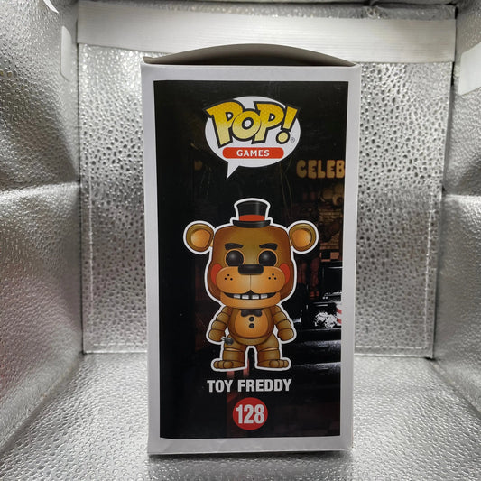 Funko Pop! Games Toy Freddy Five Nights At Freddy's GITD Glow 128 FRENLY BRICKS - Open 7 Days