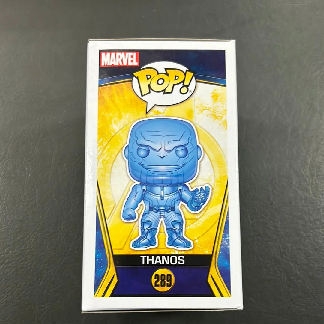 Marvel Funko Pop - Thanos (Blue Chrome) - Avengers Infinity War #289 FRENLY BRICKS - Open 7 Days