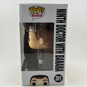 Funko POP! Television Doctor Who - Ninth Doctor With Banana #301 - Vinyl Collectable FRENLY BRICKS - Open 7 Days